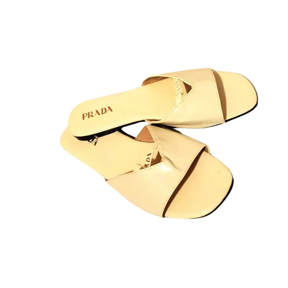 Prada Logo Sandals